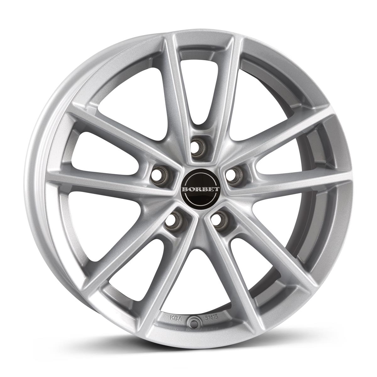 W Crystal Silver 6,5x16 5x114.3 ET40 CB72,6 60° 650 kg 496434