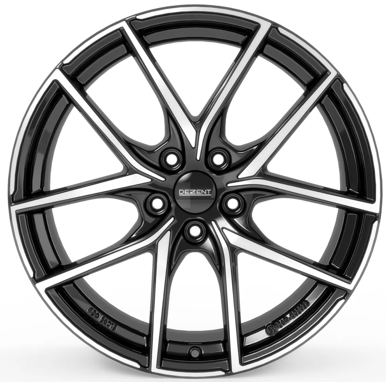 TO dark Black/polished 7x17 5x112 ET40 CB57,1 R13 705 kg TTOY8BP40E