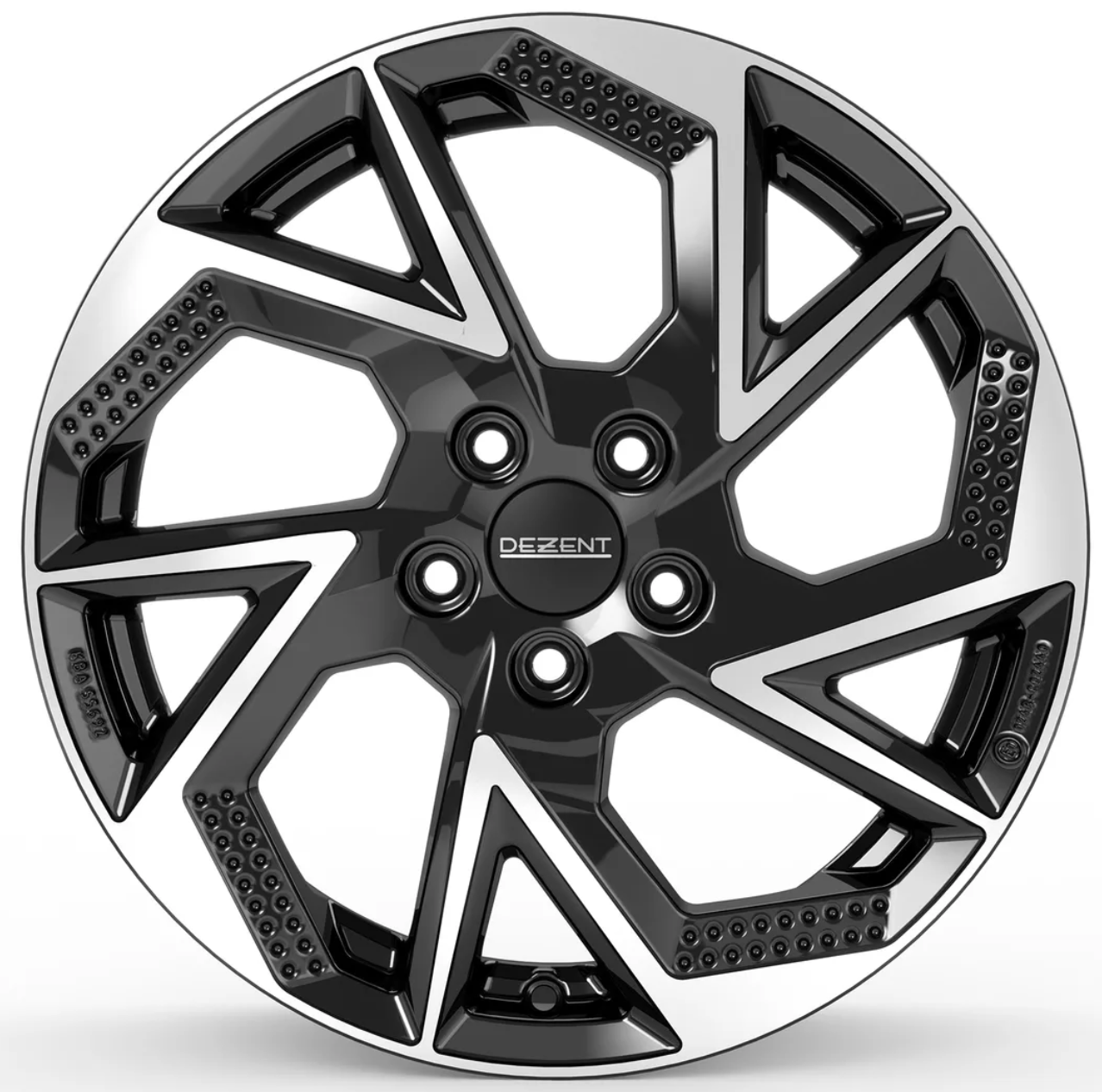 AP dark Black/polished 6x16 5x112 ET43 CB57,1 R13 625 kg TAPO8BP43E