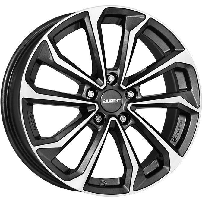 KS dark Gunmetal/polished 7x17 5x114.3 ET48 CB67,1 60° 675 kg TKSY0FP485E