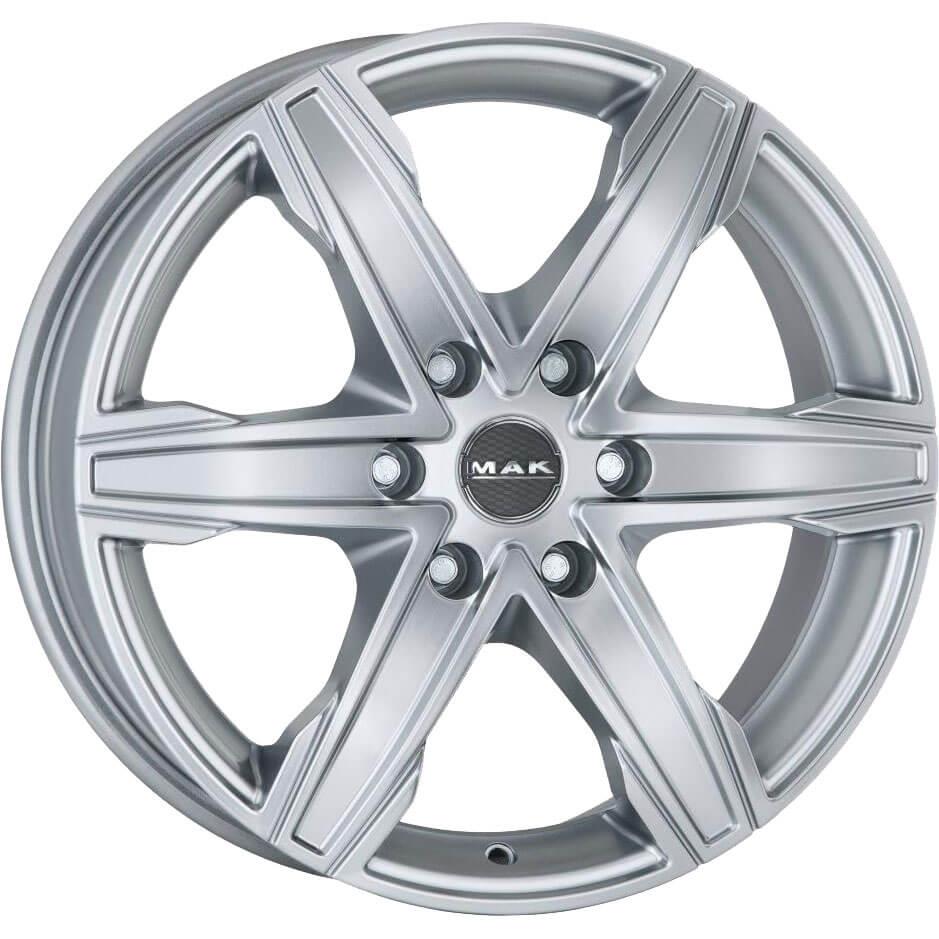 King 6 Silver 7,5x17 6x130 ET55 CB84.1 60° 1215 kg F75706KSI55M5