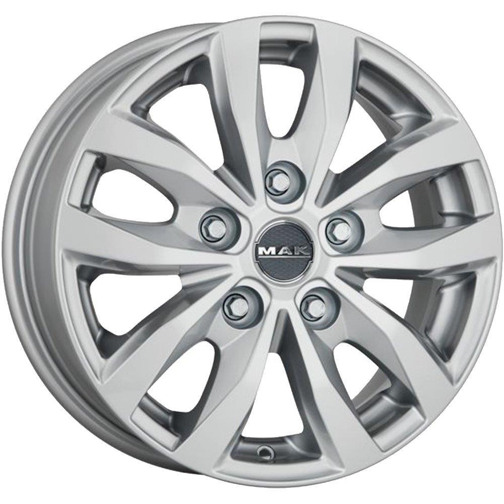 Load 5 Silver 6,5x16 5x130 ET50 CB89,1 (fits M16) 60° 1050 kg F65605DSI50KT
