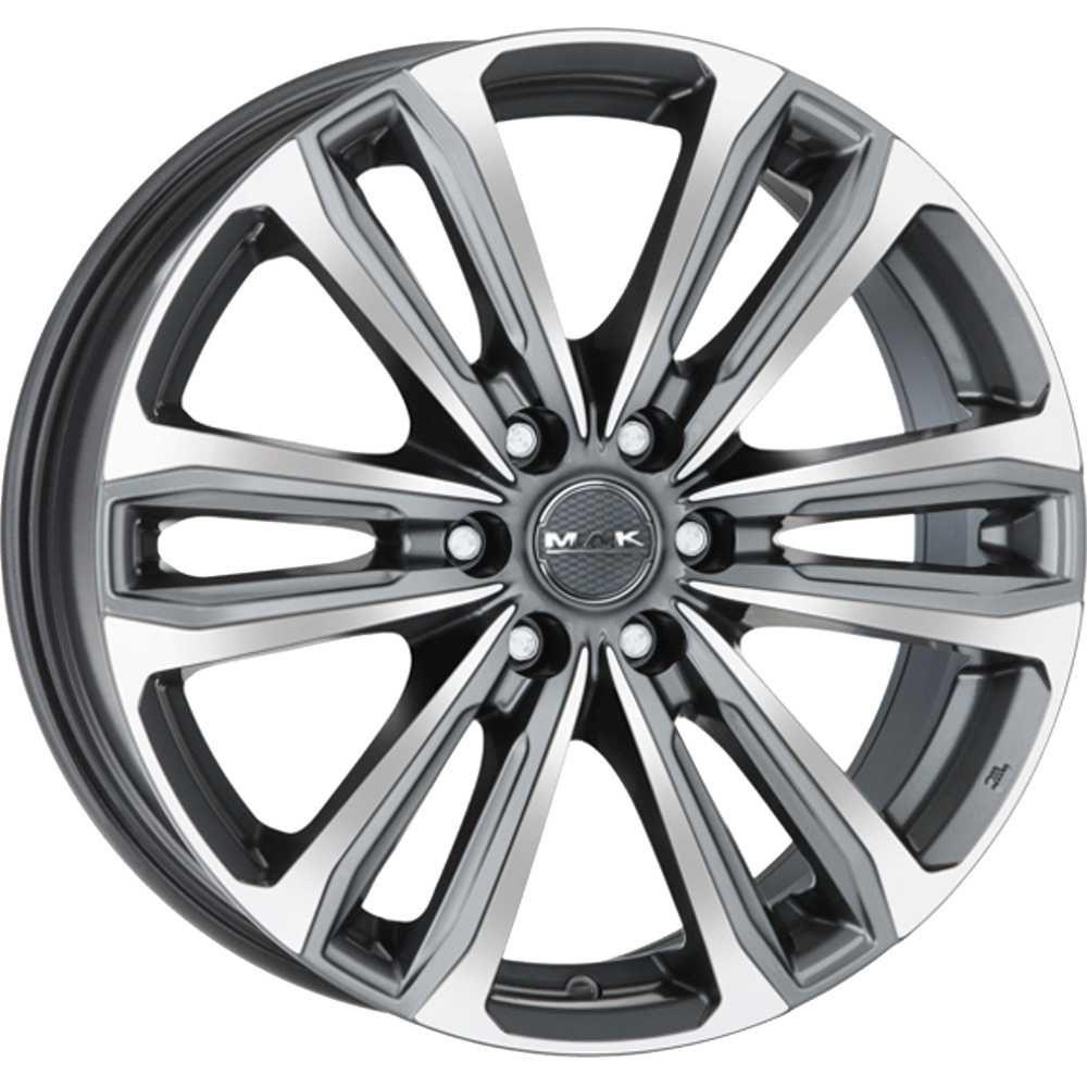 Safari 6 Gun Met-Mirror Face 6,5x17 6x120 ET50 CB74,5 60° 1250 kg F6570AF6QM50TR