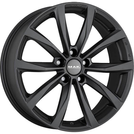 Wolf Gloss Black 6,5x16 5x114.3 ET40 CB76,0 60° 680 kg F6560WFGB40FF