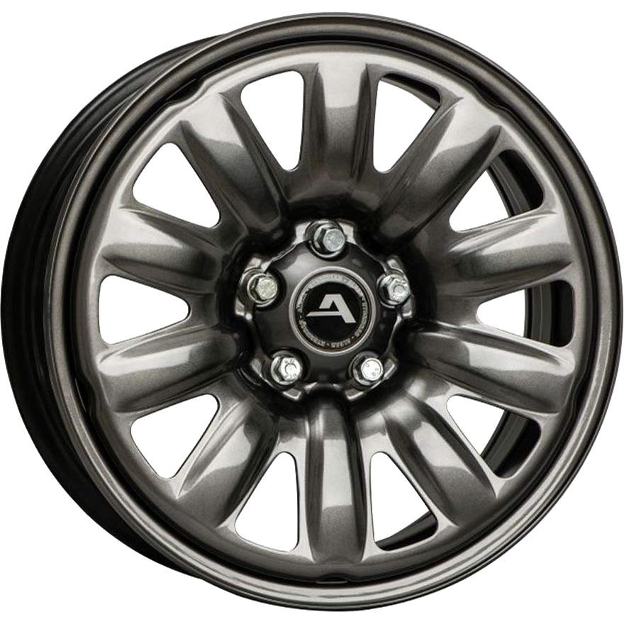 130310A Anthracite 6x16 5x100 ET35 CB57,1 With Cap R14 130310A