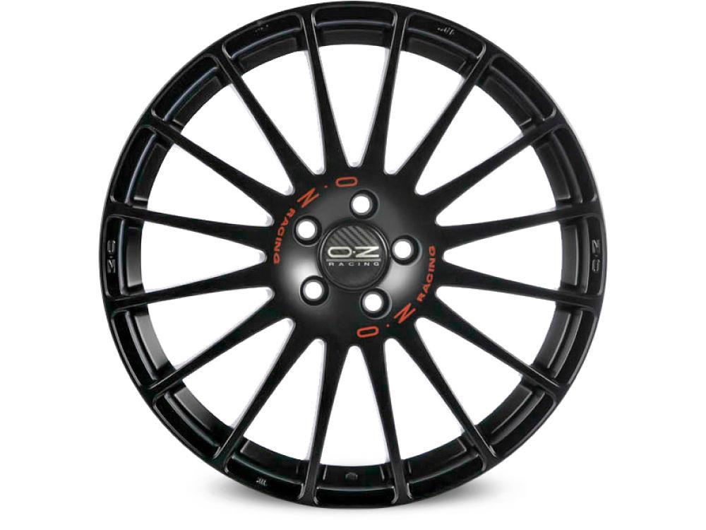 Superturismo GT Matt Black Red Lettering 7,5x17 5x112 ET35 CB75,0 R12 715 kg W0168120079