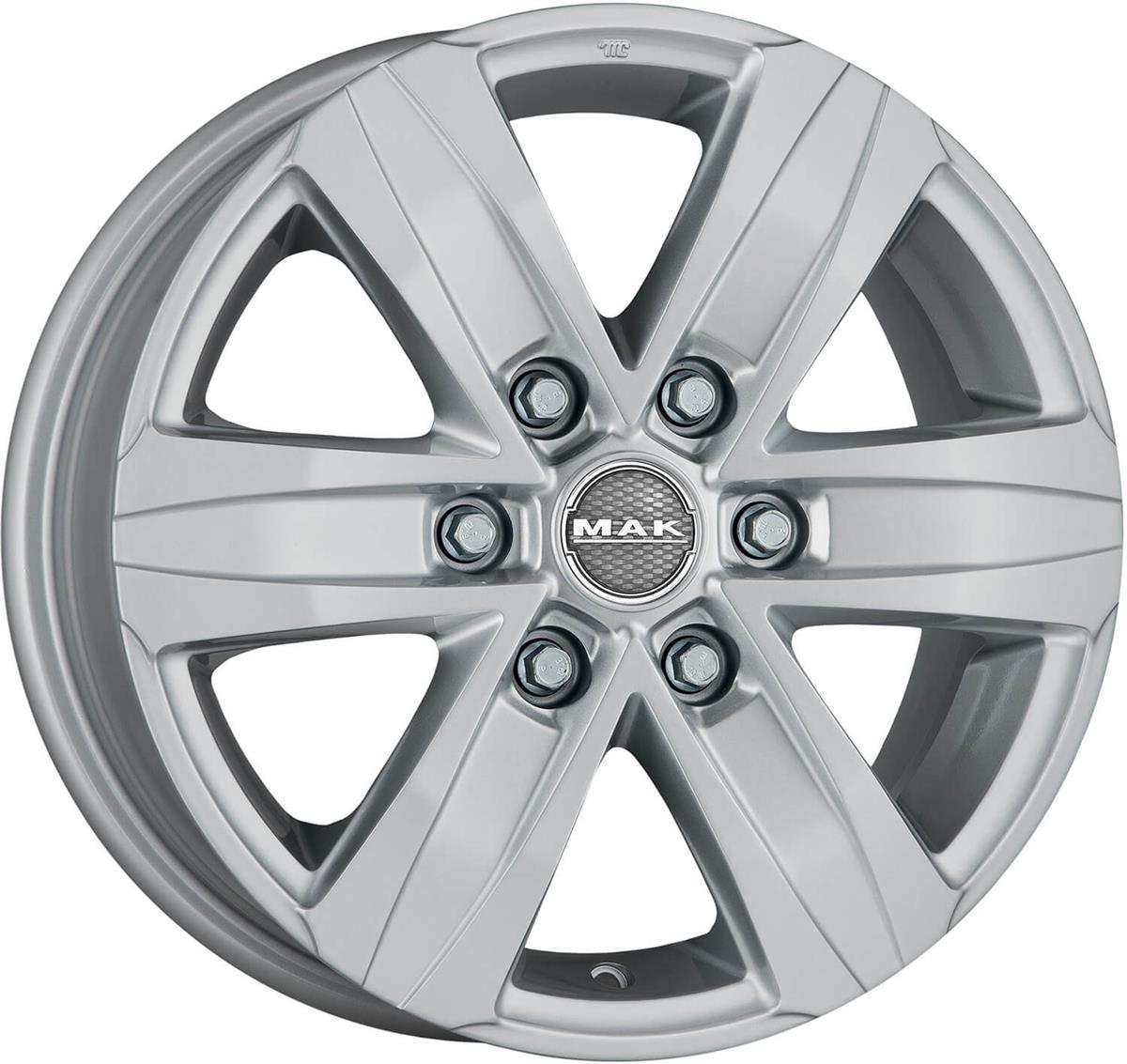 Stone 6 Silver 7,5x17 6x139.7 ET55 CB93,1 60° 1215 kg F75706SSI55VJ5