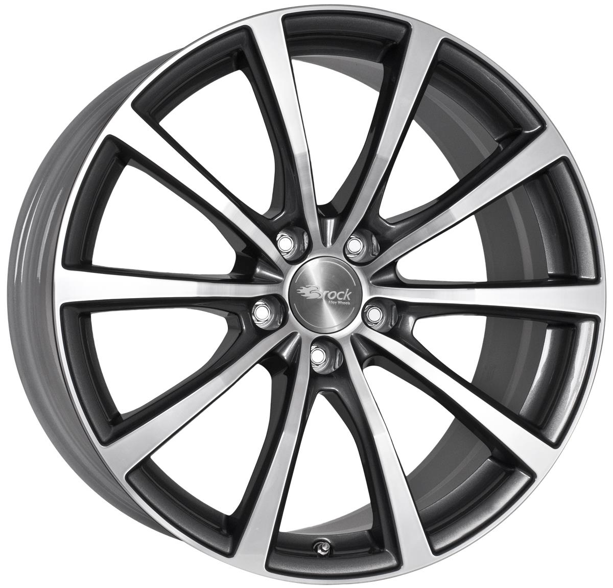 B32 Himalaya Grey Voll-Poliert (HGVP) 8,5x20 5x114.3 ET35 CB64,1 60° 750 kg 331596