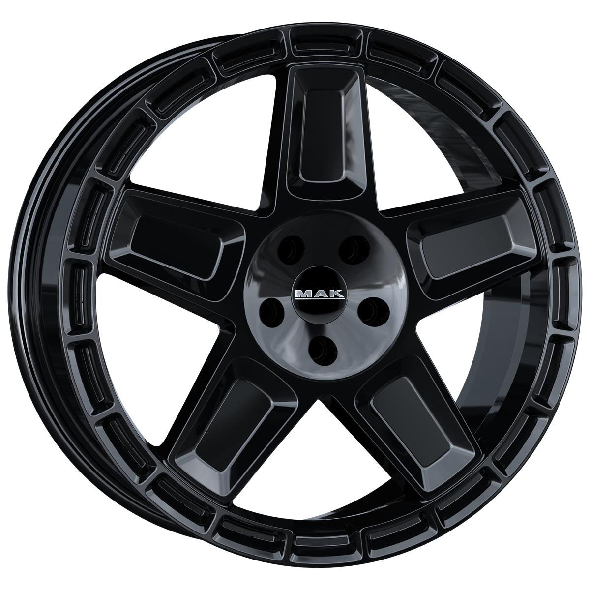 Trek Gloss Black 9x20 5x114.3 ET40 CB60,1 Flat 1050 kg F9020TKGB40FPX