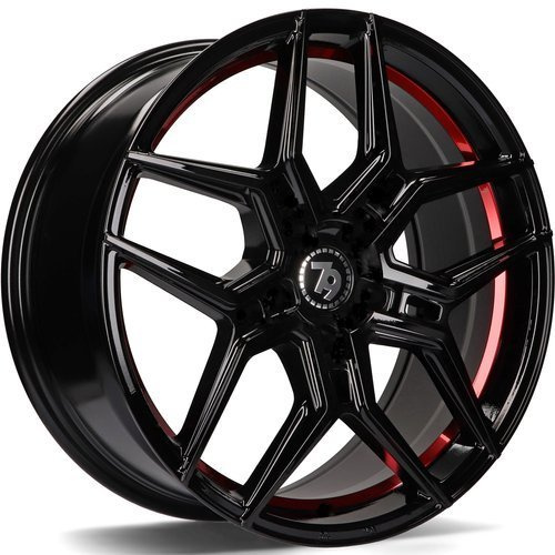 SV-B BGRIL- Black Glossy Red Inner Lip 19
